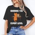 Cat Ignoring You Expert Level Orange Tabby Introvert Unisex T-Shirt Cat Ignoring You Expert Level Orange Tabby Introvert Unisex T-Shirt