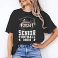 Class Of 2024 Graduation Senior Football Mom 2024 Unisex T-Shirt