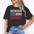 Class Of 2026 Senior Back To School American Flag Graduation Unisex T-Shirt