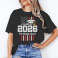 Class Of 2026 Senior Graduation American Flag Senior 2026 Unisex T-Shirt