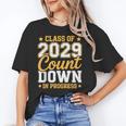 Class Of 2029 Count Down Fun First Day 8th Grade Graduation Unisex T-Shirt