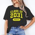 Class Of 2031 Shirts For Kindergarten Photo To Graduation Unisex T-Shirt