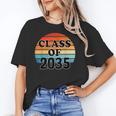 Class Of 2035 Senior Graduate Retro Graduation Unisex T-Shirt