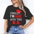 College GraduationShirt Senior Finally Done Unisex T-Shirt