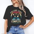 College Level Complete Class Of 2026 Gamer Graduation Grad Unisex T-Shirt