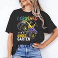 I Crushed Kindergarten Monster Truck Graduation Boys Small Unisex T-Shirt