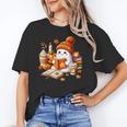 Cute Ghost Reading Book Lovers Halloween Pumpkin Women Girls Unisex T-Shirt Cute Ghost Reading Book Lovers Halloween Pumpkin Women Girls Unisex T-Shirt