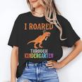 Dinosaur Graduation I Roared Through Kindergarten T-Shirt Unisex T-Shirt