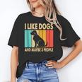 I Like Dogs And Maybe 3 People Introvert Unisex T-Shirt I Like Dogs And Maybe 3 People Introvert Unisex T-Shirt