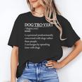 Dogtrovert Definition For Introverts Dog Parents For Men Women Unisex T-Shirt