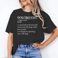 Dogtrovert Definition For Introverts Dog Parents Unisex T-Shirt Dogtrovert Definition For Introverts Dog Parents Unisex T-Shirt