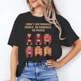 I Dont Like Morning People Introvert Coffee Lover Antisocial Unisex T-Shirt I Dont Like Morning People Introvert Coffee Lover Antisocial Unisex T-Shirt