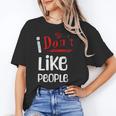 I Don't Like People Introvert Small Unisex T-Shirt I Don't Like People Introvert Small Unisex T-Shirt