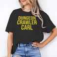 Dungeon Crawler Carl Yellow Text Logo LitRPG Series Book Unisex T-Shirt Dungeon Crawler Carl Yellow Text Logo LitRPG Series Book Unisex T-Shirt