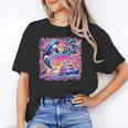 EAT THE RICH 90S NOSTALGIA WHALE ORCA YAHCT RETRO Unisex T-Shirt