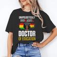 EdD Doctor Of Education Educated Doctorate Graduation Unisex T-Shirt