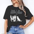 Your Friends Vs My Friend Introvert Pet Dog Owner Men Women Kids Unisex T-Shirt