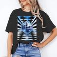 Frutiger Aero Aesthetic Tech Checkered Room Orb Sky Unisex T-Shirt Frutiger Aero Aesthetic Tech Checkered Room Orb Sky Unisex T-Shirt