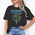 Frutiger Aero Palm Tree Y2k Aesthetic 2000s Trend Unisex T-Shirt