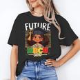 Future HBCU Grad Afro Girl College Graduation Kids Unisex T-Shirt