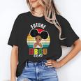 Future HBCU Grad Graduate Afro Girl College Graduation Unisex T-Shirt