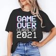 Game Over Class Of 2021 Video Games Graduation Gamer Unisex T-Shirt