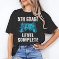 Gamer Graduation 5th Grade Level Complete Video Games Boys Unisex T-Shirt