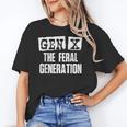 Gen X The Feral Generation Generation X Gen Xer Nostalgia Unisex T-Shirt Gen X The Feral Generation Generation X Gen Xer Nostalgia Unisex T-Shirt
