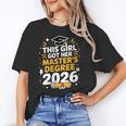 This Girl Got Her Masters Degree Graduation Mastered It 2026 Unisex T-Shirt