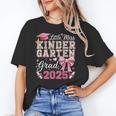 Girls Little Miss Kindergarten Grad 2025 Coquette Graduation Unisex T-Shirt