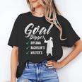 Goal Digger Diploma Master s Bachelor s Master Graduation Unisex T-Shirt