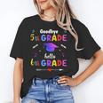 Goodbye 5th Grade Graduation Class Of 2023 Hello 6th Grade Unisex T-Shirt
