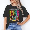 Goodbye Kinder Garten Hello 1st Grade Graduation 2024 Unisex T-Shirt
