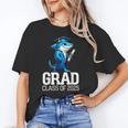 Grad Class Of 2025 Boys Shark Graduation Graduated Unisex T-Shirt