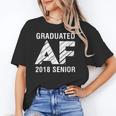 Graduated AF 2018 Senior Graduation Shirt Unisex T-Shirt