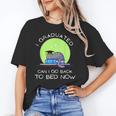I Graduated Can I Go Back To Bed Now Cat Graduation For Men Women Girls Kids Unisex T-Shirt