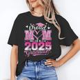 Graduation 2025 Proud Mom Of 2025 Graduate Floral Women Unisex T-Shirt