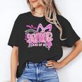 Graduation 2027 Senior 2027 Class Of 2027 Coquette Pink Girl Unisex T-Shirt