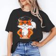 Graduation Fox School Bachelor Master Doctor Study Unisex T-Shirt