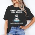 Graduation Not Saying I'm A Genius But I Did Graduate Unisex T-Shirt