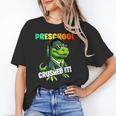 Graduation Preschool DinosaurRex Crushed It Boys Grad Unisex T-Shirt
