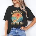 Groovy Like The 70s Aesthetic Nostalgia 1970's Retro Unisex T-Shirt Groovy Like The 70s Aesthetic Nostalgia 1970's Retro Unisex T-Shirt