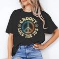 Groovy Like The 70s Peace Aesthetic Nostalgia 1970's Retro Unisex T-Shirt