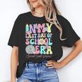 Groovy In My Last Day Of School Era Second Grade Graduation Unisex T-Shirt