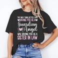 Guardian Angel Memorial In Memory Of Sister In Law Unisex T-Shirt