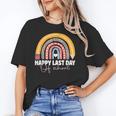 HAPPY LAST OF DAY SCHOOL Rainbow Teacher Student Graduation Unisex T-Shirt