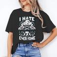 I Hate Everyone Introvert Anti-Social Dark Humor Unisex T-Shirt I Hate Everyone Introvert Anti-Social Dark Humor Unisex T-Shirt
