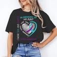 Heart Graphic In Memory Of Aunt Suicide Awareness Prevention Unisex T-Shirt Heart Graphic In Memory Of Aunt Suicide Awareness Prevention Unisex T-Shirt