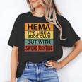 Hema Definition Like A Book Club With Swords Unisex T-Shirt