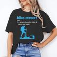 Hike-Trovert Hiking Humor Definition Introvert Unisex T-Shirt Hike-Trovert Hiking Humor Definition Introvert Unisex T-Shirt